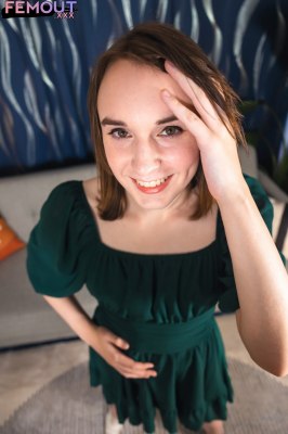 Mooi trans model helemaal naakt